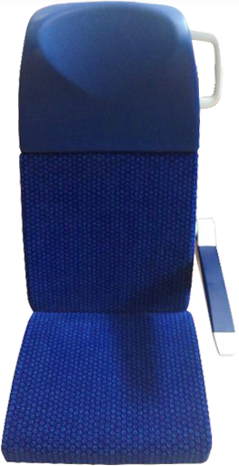 Велкроу - Пассажирское сиденье VL City-1, вид спереди
