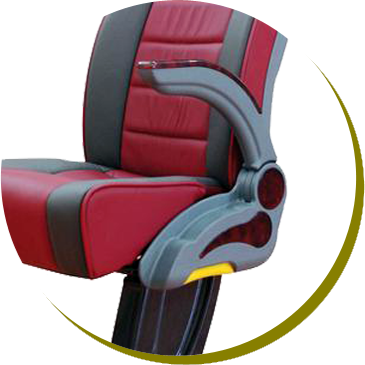 Велкроу - Пассажирское сиденье VL Comfort-2, подробно: контроль